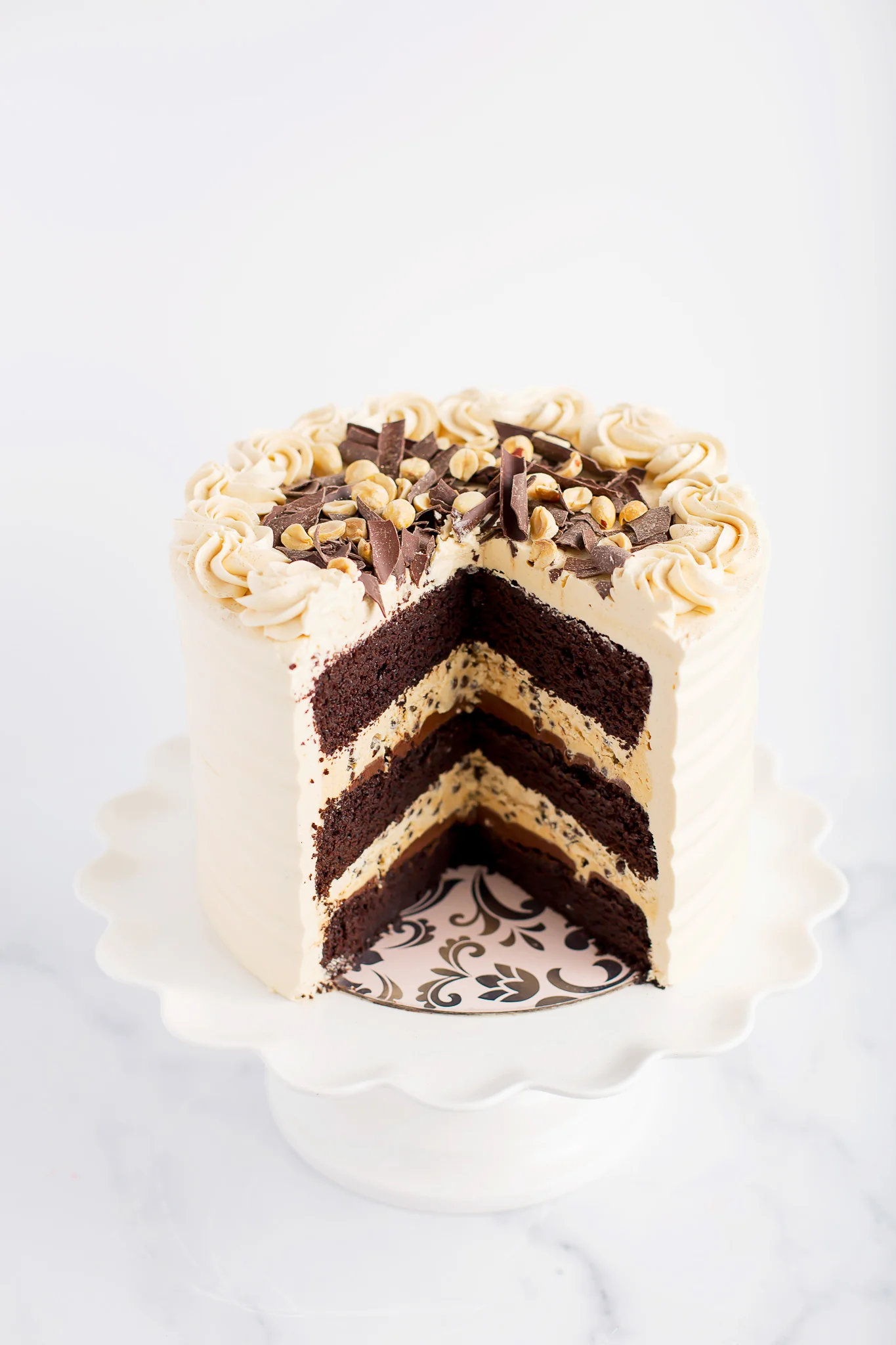 Chocolate Peanut Butter Crunch Cake - Image 3