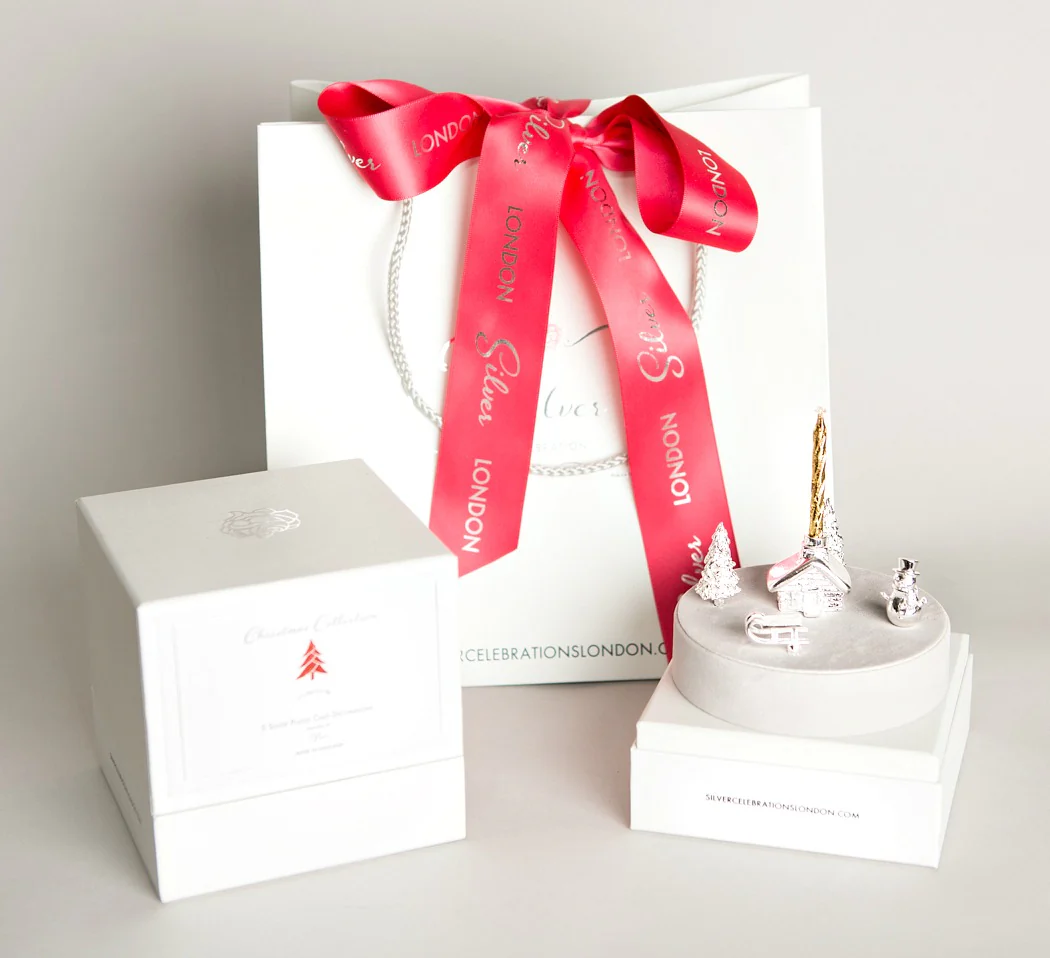 Silver Celebration Candle Holders Christmas Collection - Image 3