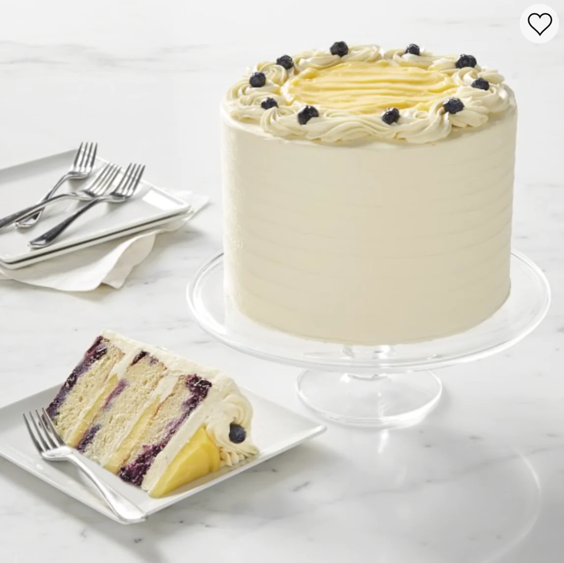 Lemon Blueberry Cake - Image 3
