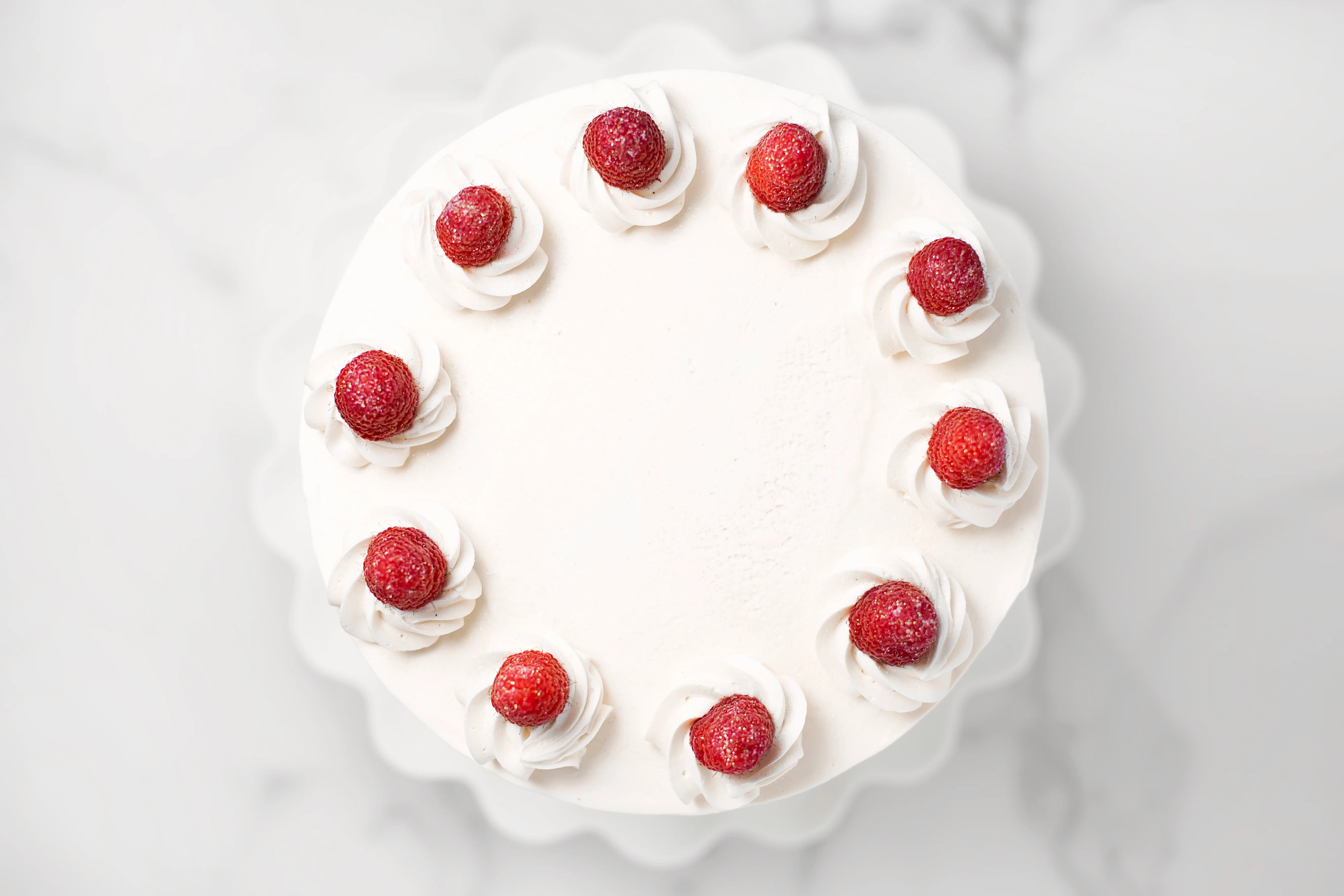 Raspberry Champagne Cake - Image 4